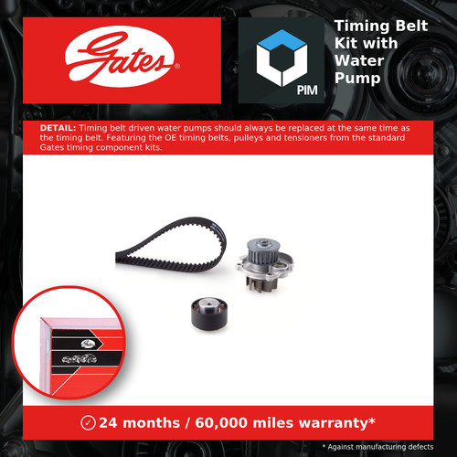 Timing belt water - timing, pump