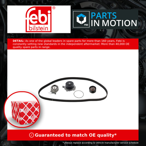 Timing belt water pump kit - timing,