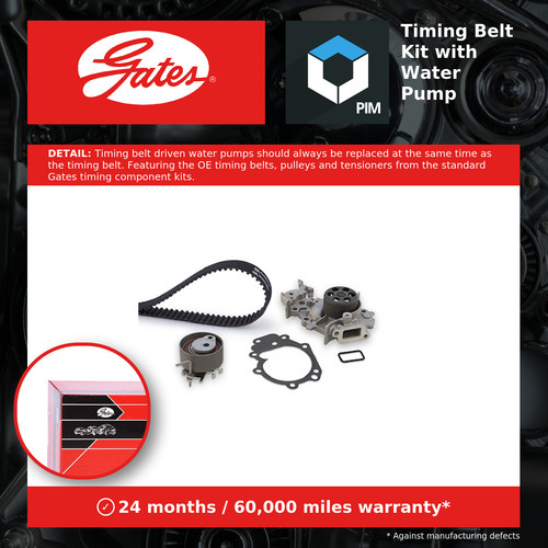 Timing belt water - timing, kit