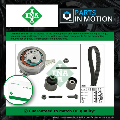 Timing belt kit 530065010 ina - kit,