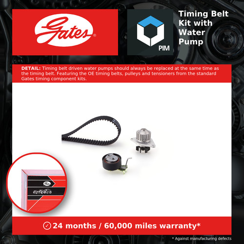 Timing belt water pump kit - timing,