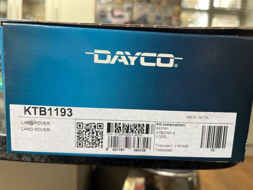 Dayco timing belt - dayco,