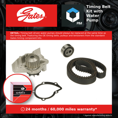 Timing belt water pump - timing, &