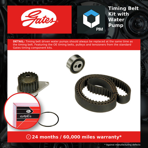 Timing belt water pump - pump, kit