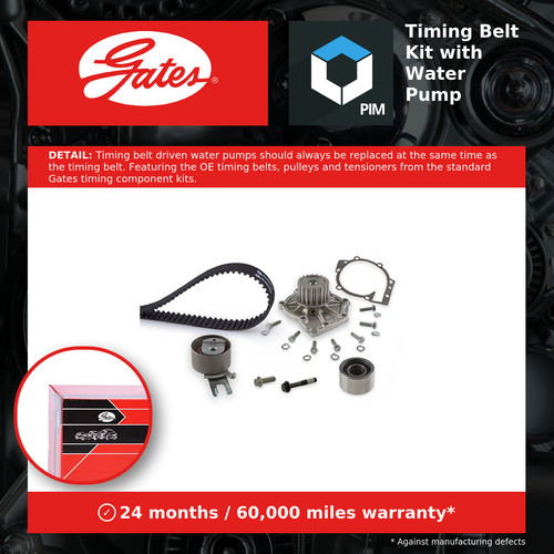 Timing belt water pump kit - timing,