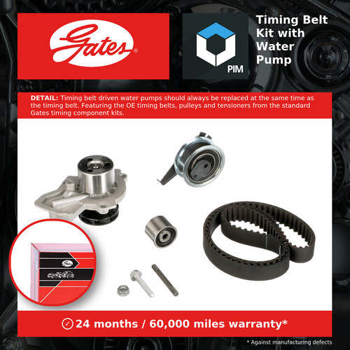 Timing belt water pump - water, kit