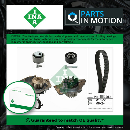 Timing belt water pump - water,