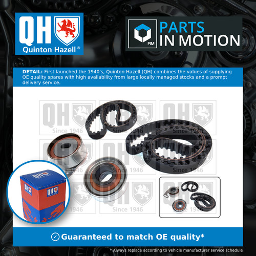 Timing belt kit - belt, quinton