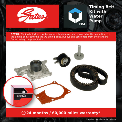 Timing belt water pump - &, kit