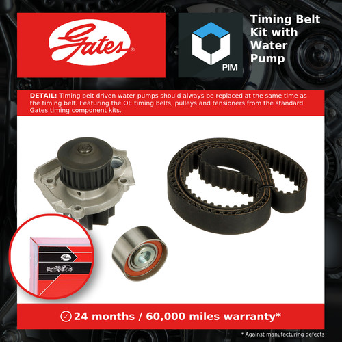 Timing belt water pump kit - timing, &