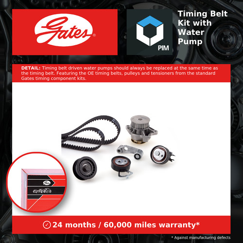 Timing belt water - &, kit