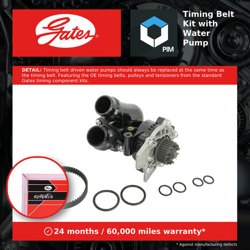 Timing belt water - &, kit