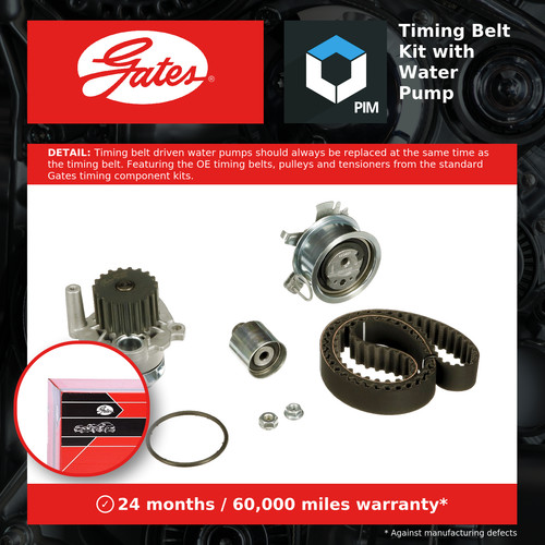 Timing belt water pump kit - &,