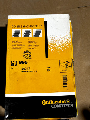 Contitech timing belt ct995 - belt,