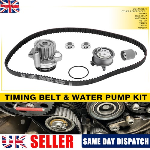 Timing belt water pump kit - belt, &