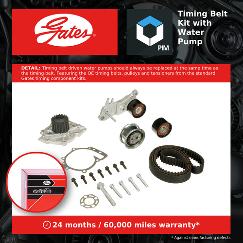 Timing belt water - pump, kit