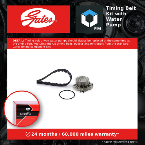 Timing belt water pump - &,