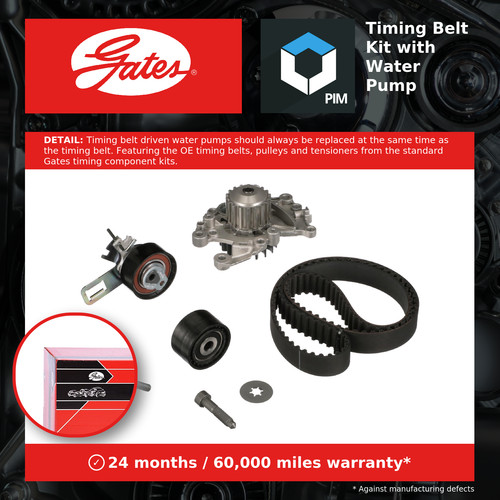 Timing belt water pump kit - &,