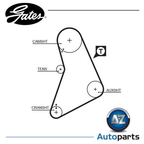Timing belt 5069 gates - belt, 6139911