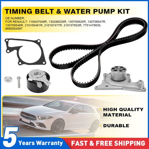 Timing belt water pump kit - belt,