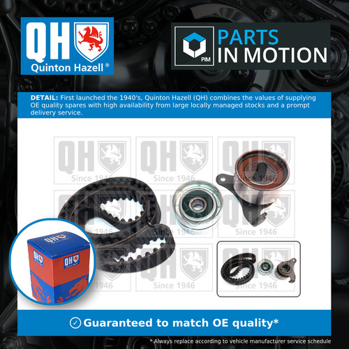 Timing belt kit - belt, quinton