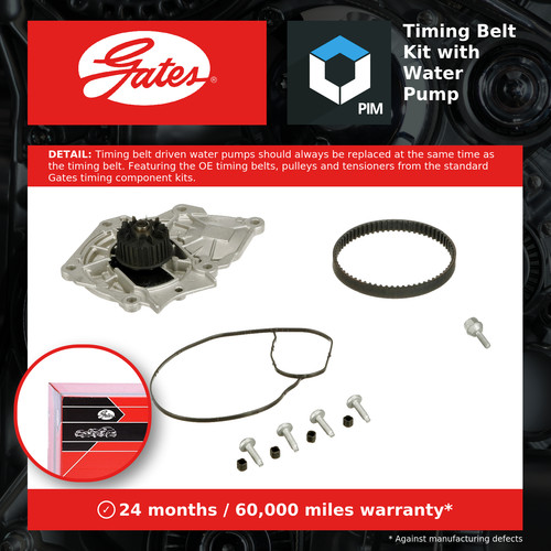 Timing belt water - &, kit