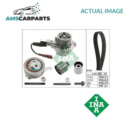 Timing belt water pump kit - pump,